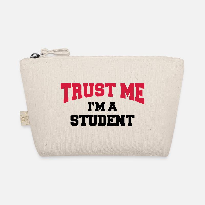 Trust me - I'm a Student - Organic Pouch - nature