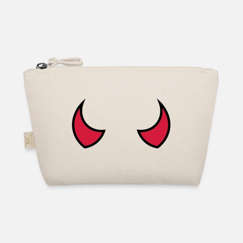 Teufelshörner - devil horns - cornes du diable Organic Pouch