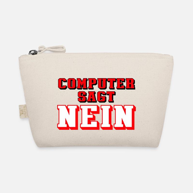 computer sagt nein Bio-Täschchen