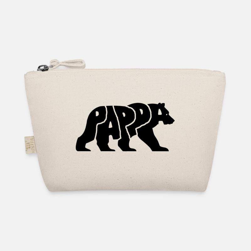 Pappa Björn bär Bio-Täschchen