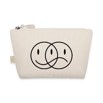 Drôle de smile qui est le sourire et le chagrin - Trousse biologique - nature - Devant