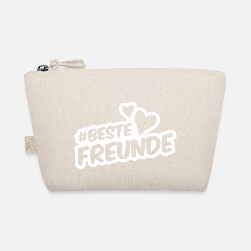 Beste Freunde Freundschaft Bio-Täschchen