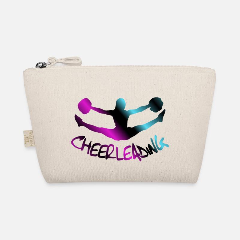 Cheerleading, Cheerleader - Bio-Täschchen - Natur