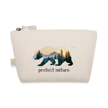 Protect nature gift ecology climate change - Organic Pouch - nature - Front