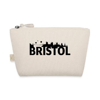 Bristol England Hauptstadt Skyline UK - Bio-Täschchen - Natur - Vorne