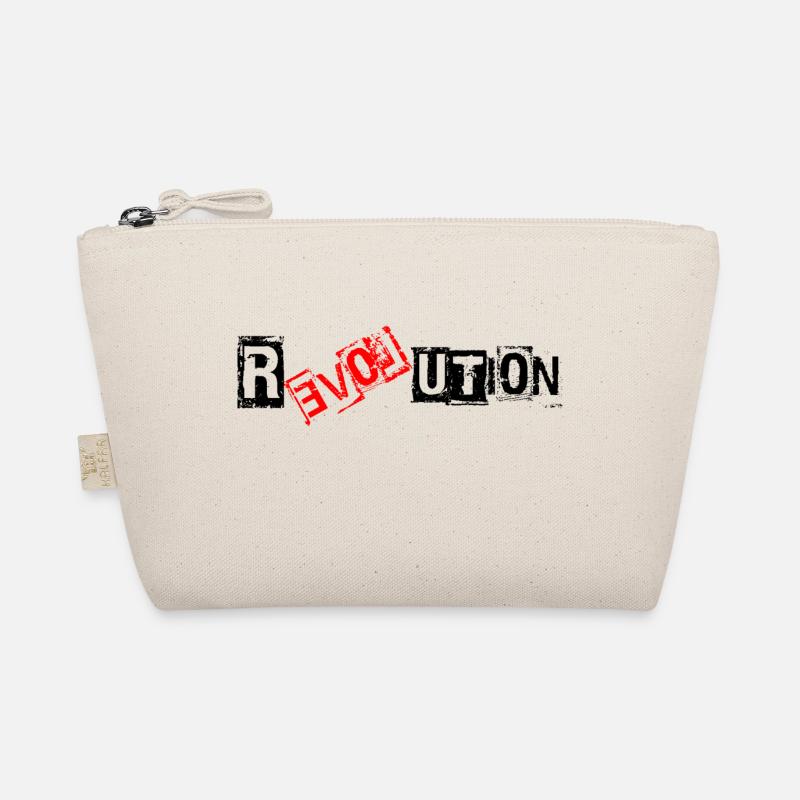 Revolution Love - Bio-Täschchen - Natur