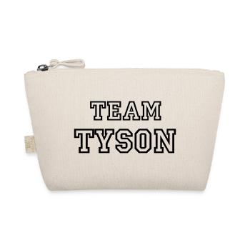 TEAM TYSON Hundename Rüde TeamTrikot - Bio-Täschchen - Natur - Vorne