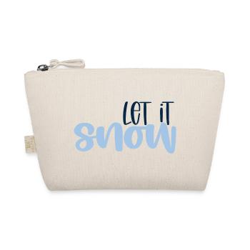 Let it Snow - Organic Pouch - nature - Front