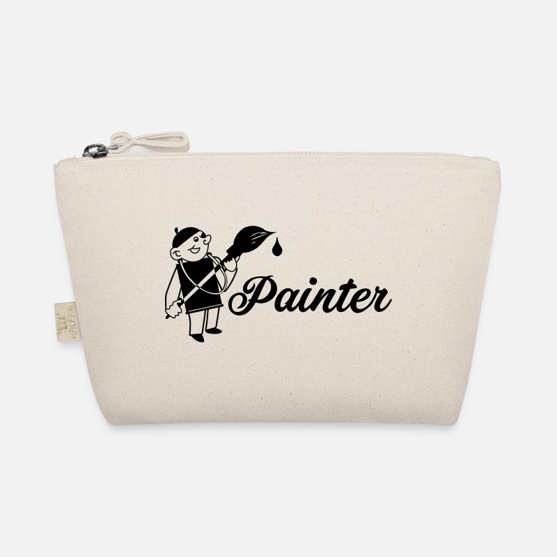 Peintre au pinceau text painter Trousse biologique