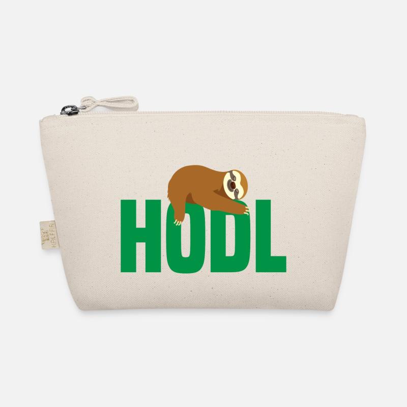 Fautier mit Bitcoin, Hodl Bio-Täschchen