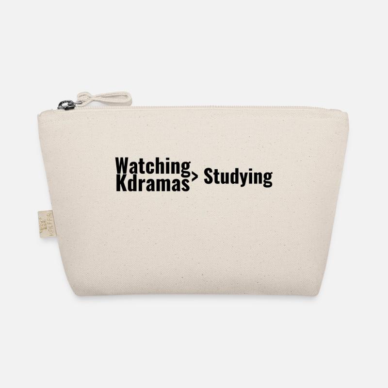 Kdramas > Studieren ansehen - Bio-Täschchen - Natur