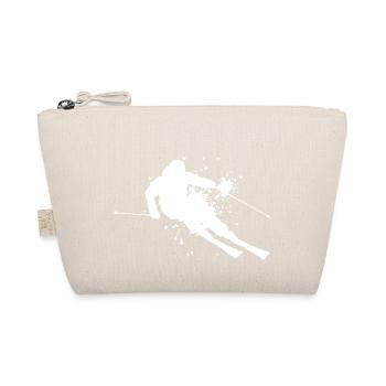 Freestyle Skiers Men Skiing Skiing Skiing - Organic Pouch - nature - Front