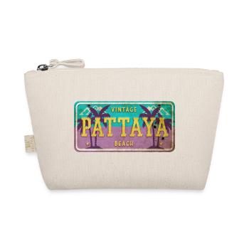 Pattaya Thailand vintage sign. - Organic Pouch - nature - Front
