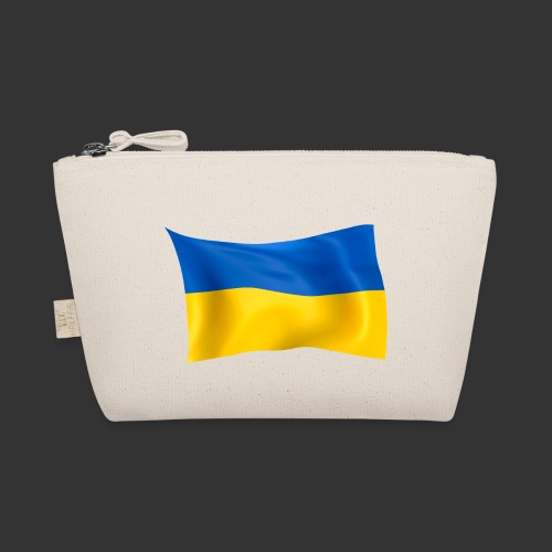 Flaga Ukrainy Flaga narodowa - Ekologiczna  kosmetyczka