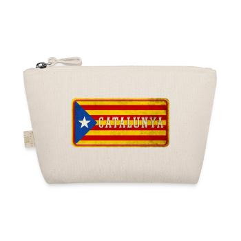 Catalonia Vintage Sign - Organic Pouch - nature - Front