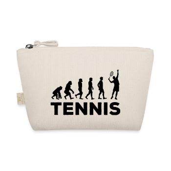 Évolution Tennis, Cadeau Joueur De Tennis - Trousse biologique - nature - Devant