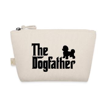 Bichon Frise Dogfather Dog Lover Godfather Style - Organic Pouch - nature - Front