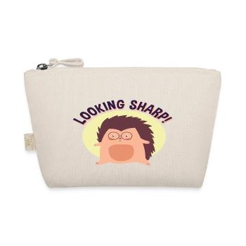 Hérisson doux et pointu avec des lunettes - Trousse biologique - nature - Devant
