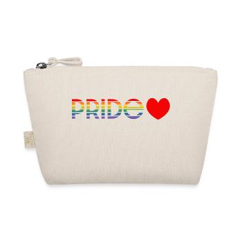 Pride regenbogen love LGBT lgbtqi queer - Bio-Täschchen - Natur - Vorne