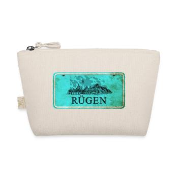 Rügen Vintage Sign - Organic Pouch - nature - Front