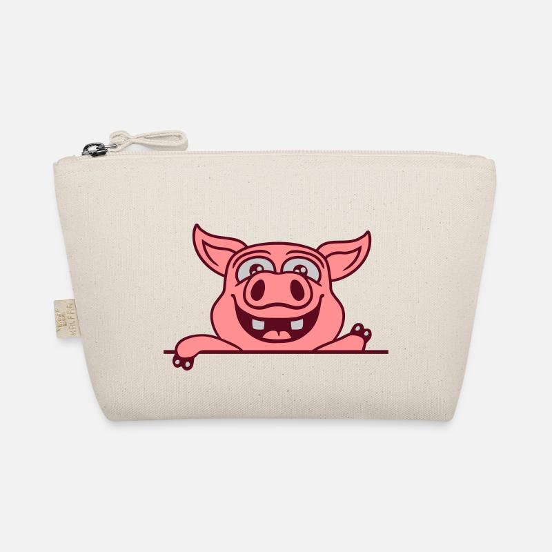Stable pig waves friendly Organic Pouch