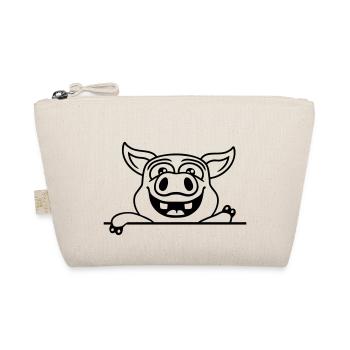 Sympathique cochon d’écurie ondulant - Trousse biologique - nature - Devant