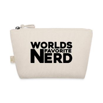 nerd coder iq server - Organic Pouch - nature - Front