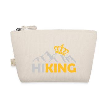 Hiking Krone Berge King - Bio-Täschchen - Natur - Vorne