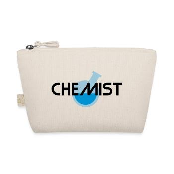 Chemist (inclined round flask with liquid) - Organic Pouch - nature - Front
