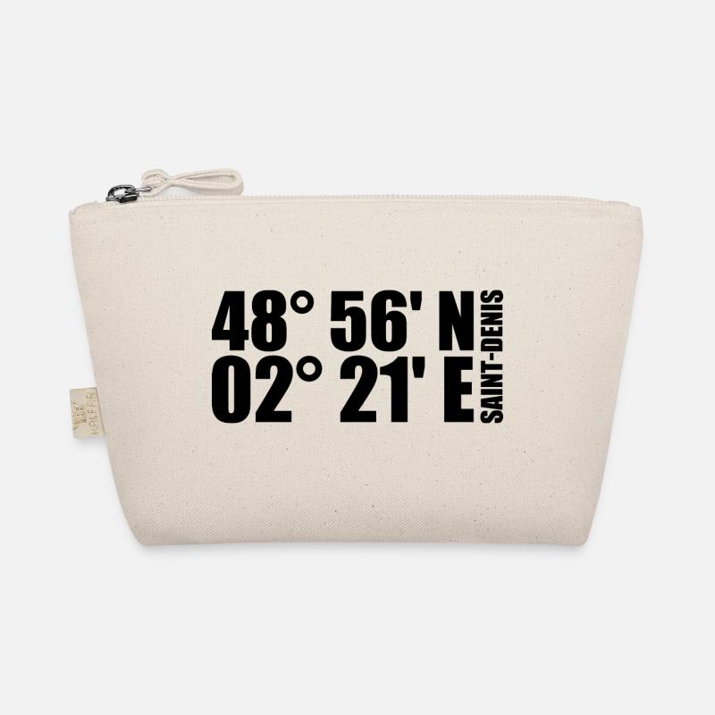Saint-Denis coordinates Organic Pouch