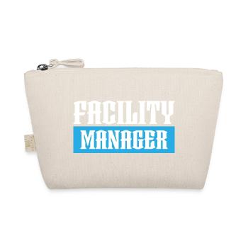 facility manager tshirt black - Organic Pouch - nature - Front