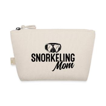 Snorkeling Mom Scuba Diver Diving Snorkeling Snork - Bio-Täschchen - Natur - Vorne