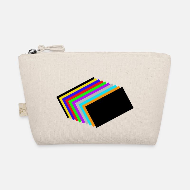 Color blocks Organic Pouch