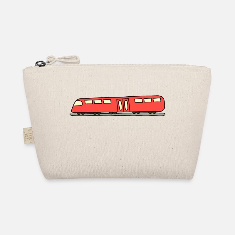 Red Train Organic Pouch