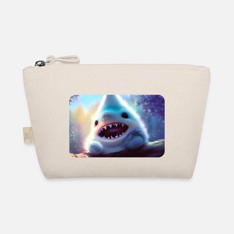 Furry Shark Bio-Täschchen