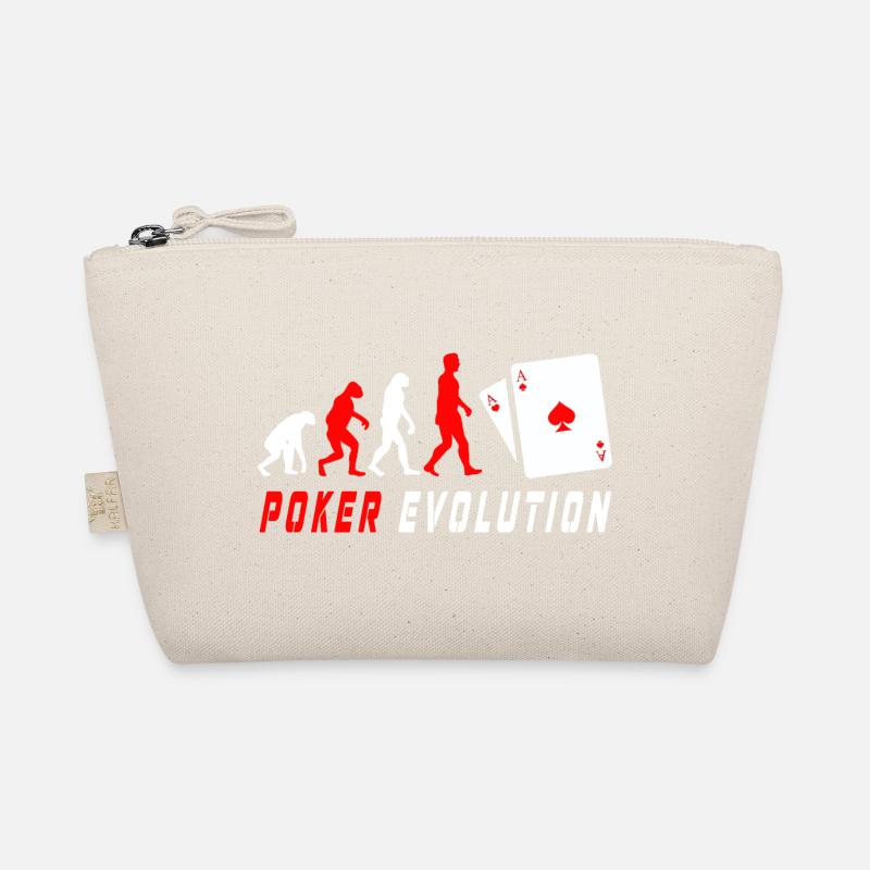 Poker Evolution - Bio-Täschchen - Natur