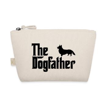 Corgi Dogfather Dog Lover Godfather Style - Trousse biologique - nature - Devant