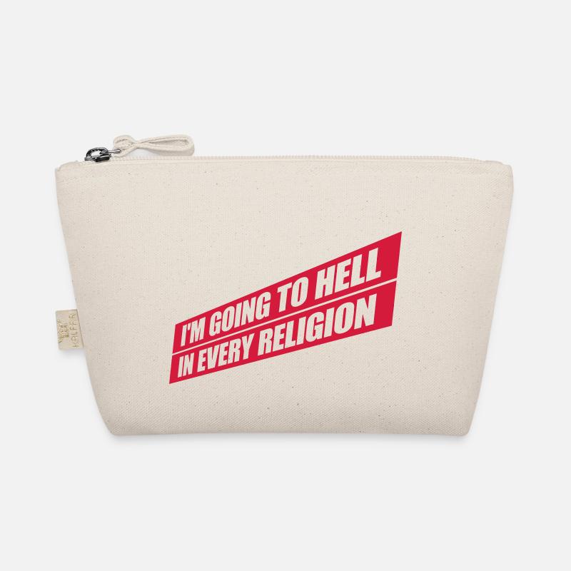 im going to hell Bio-Täschchen