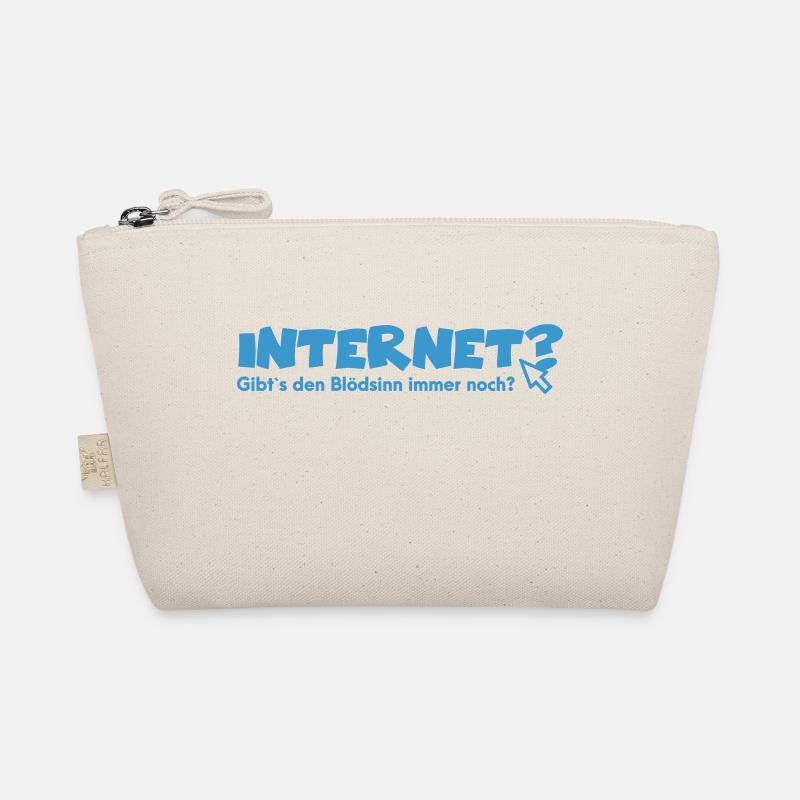 Internet Shirt - Bio-Täschchen - Natur