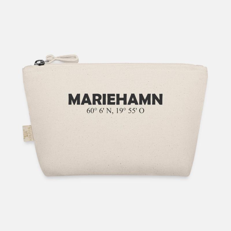 Mariehamn - Finland - Coordinates - Longitude Organic Pouch