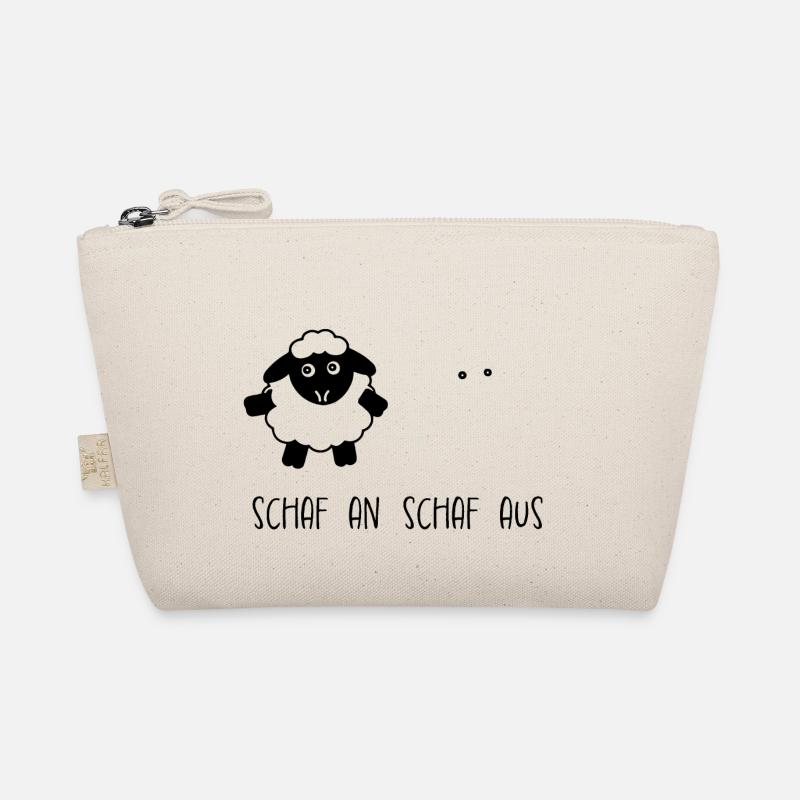 Lustiges Schaf an Schaf aus Informatiker Shirt - Bio-Täschchen - Natur