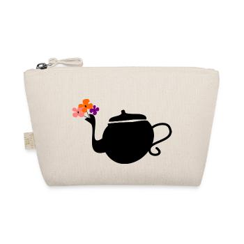 théière et fleurs - Trousse biologique - nature - Devant