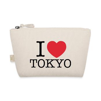 Ich liebe Tokio, ich liebe Tōkyō, ich herz Tokio, Tokio, - Bio-Täschchen - Natur - Vorne