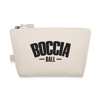 Boccia player Clothing with bocce balls Boccia - Organic Pouch - nature - Front