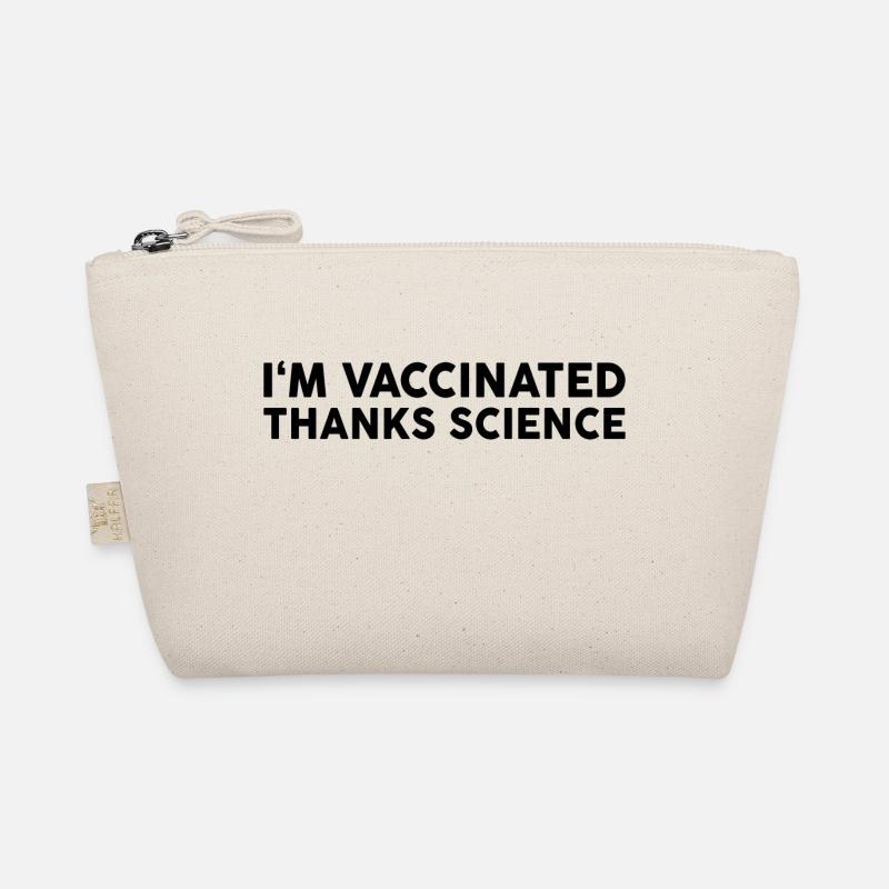 #Vaccinated - Bio-Täschchen - Natur