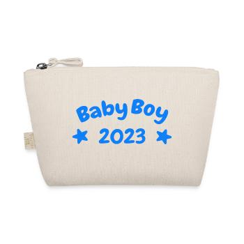 Baby Boy 2023 Design - Organic Pouch - nature - Front