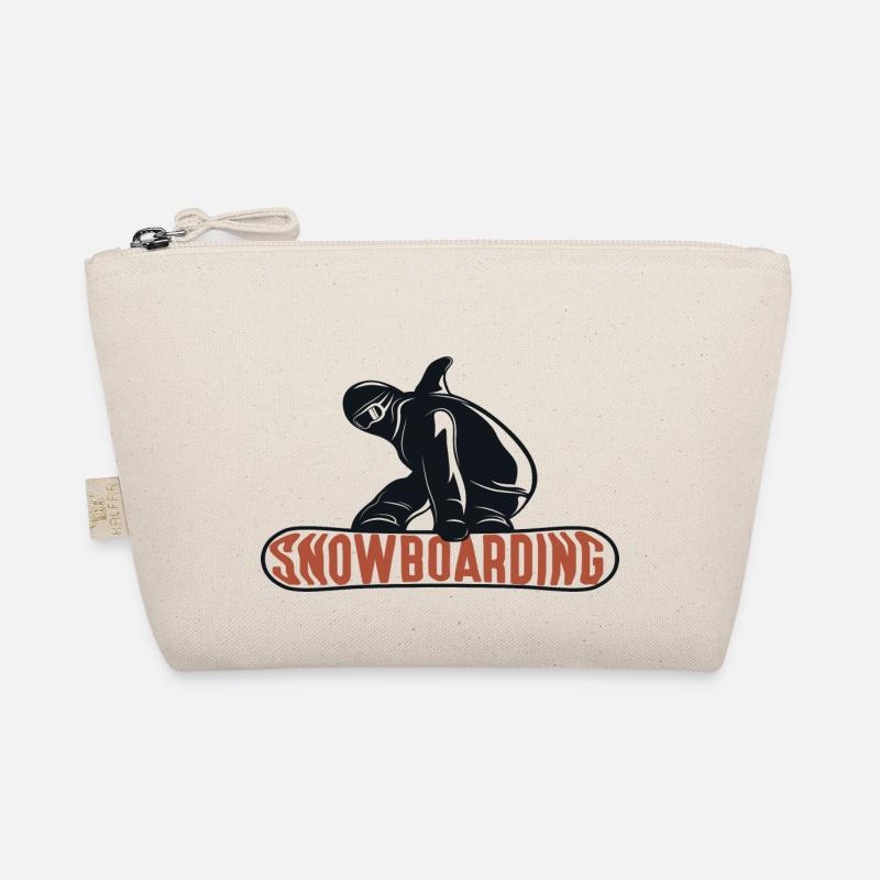 Snowboarding Bio-Täschchen