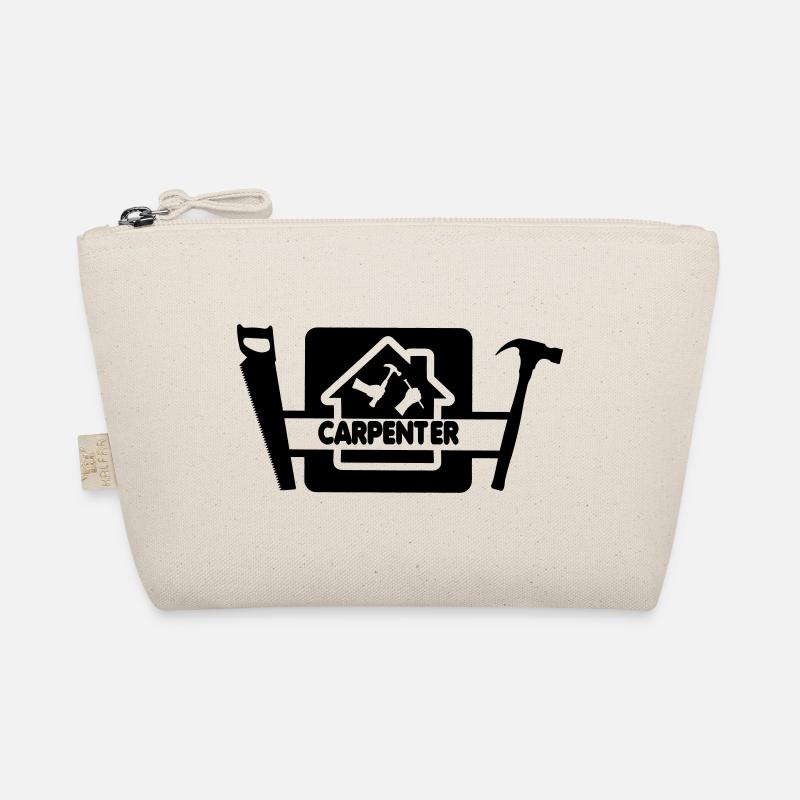 Logo with text carpenter Organic Pouch