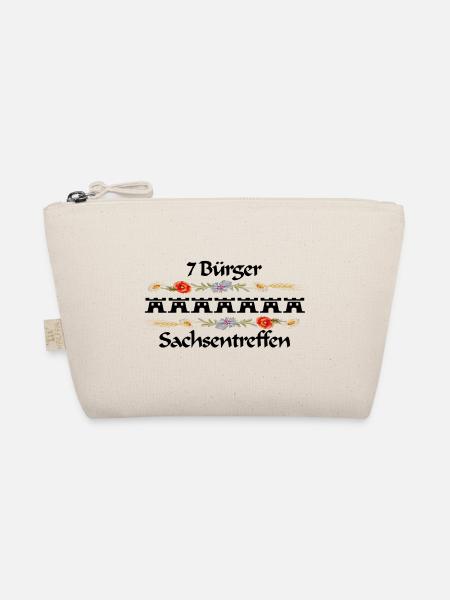 Siebenbürger Sachsentreffen Design schwarz - Bio-Täschchen - Natur