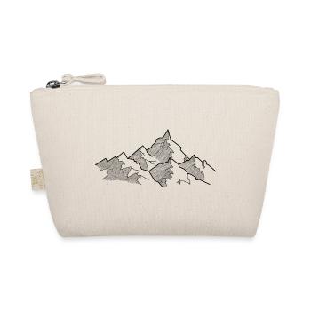 Berglaundschoft - mountain landscape, mountains, nature - Organic Pouch - nature - Front